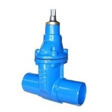 Wras Epoxy Coating Ductile Iron Spigot End Gate Valve